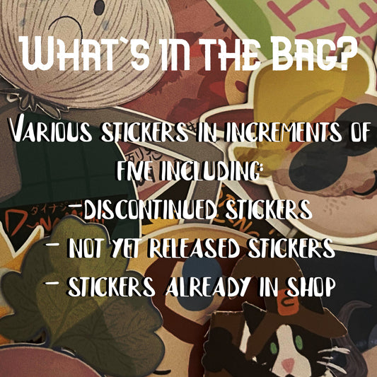 Mystery Sticker Grab Bag
