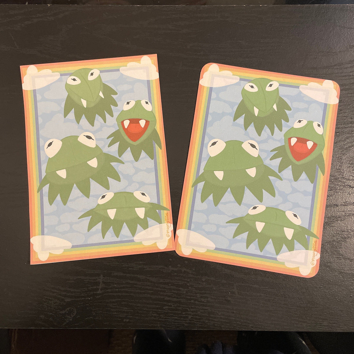 Vampire Frog Print - Inspired by Kermit the Frog