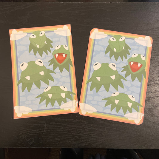 Vampire Frog Print - Inspired by Kermit the Frog