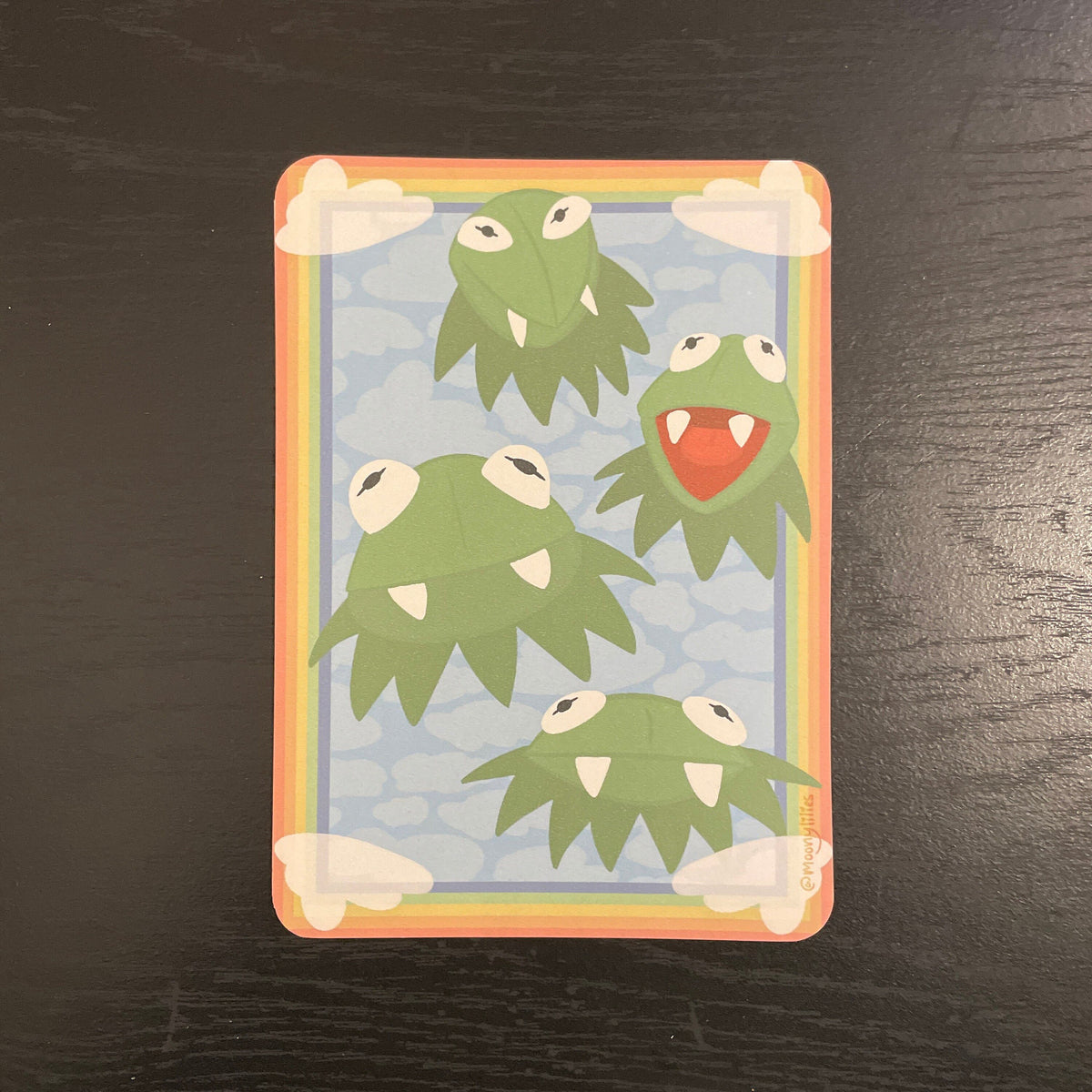 Vampire Frog Print - Inspired by Kermit the Frog