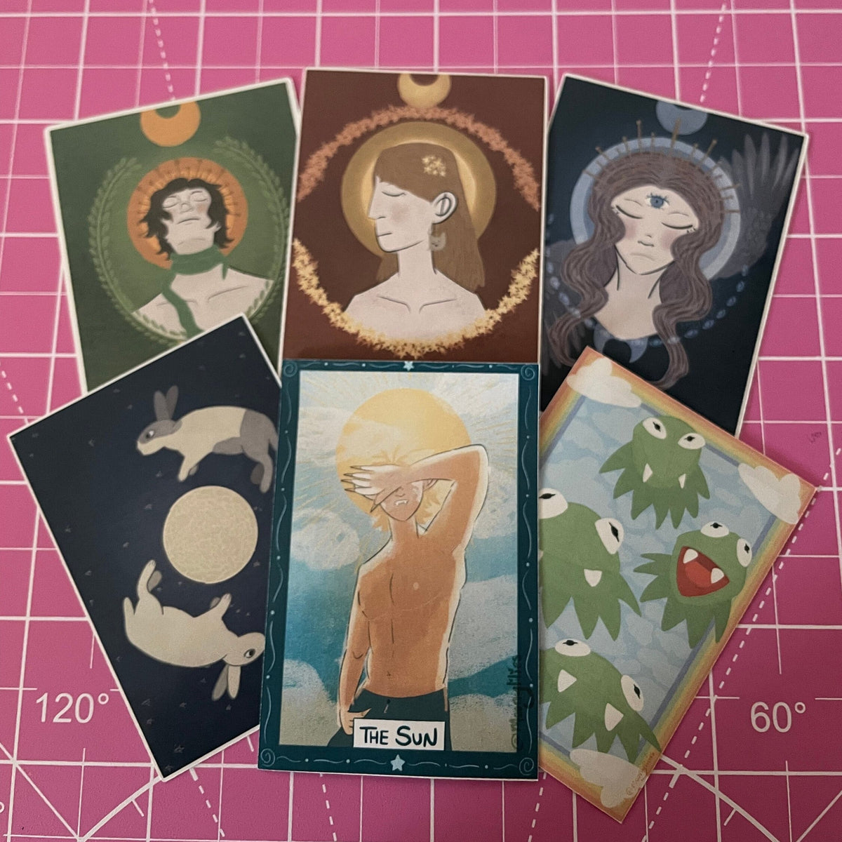 Art Print Stickers | A Set of Stickers